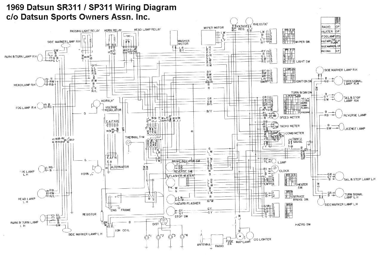 Nissan 1400 wiring #7